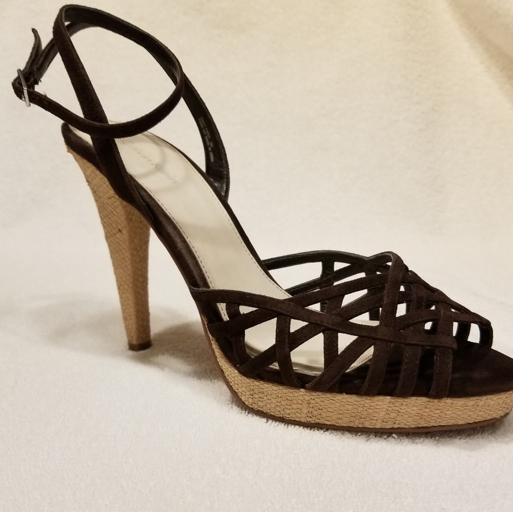 Like New Calvin Klein "Pipper" ankle strap sandals